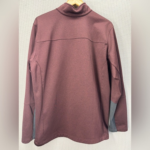 The North Face Canyonlands 1/2 Zip Pullover Fleece Sweatshirt Maroon Men’s XL - Picture 7 of 9